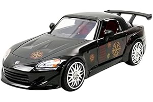 Jada Toys - S2000 Fast and Furious Honda Model pojazdu, 99541BK, czarny, skala 1/24