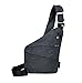 Price comparison product image erthome Magnetic Button Mens Chest Bags Fashion Travel Crossbody Bag Men Messenger Canvas Bag (A)