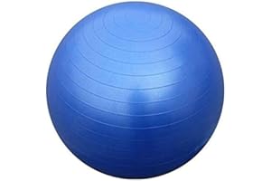 FFitness Ballon Total Body Balance Ball pour gymnastique prénatale, gros ballon de gymnastique (55, 65, 75, 85, 95 cm) anti-éclatement pour gainage, exercices abdominaux, résistance, renforcement