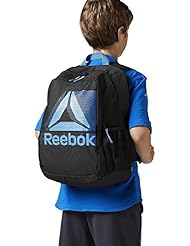 Reebok Kids Foundation Mochila, Unisex Niños, Negro, Talla Única