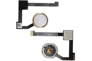 BisLinks® For iPad Air 2 Home Button Key + Flex Cable Assembly Gold A1566 A1567