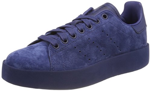 adidas Women's Stan Smith Bold Trainers, Blue Noble Indigo 0, 3.5 UK 36 EU