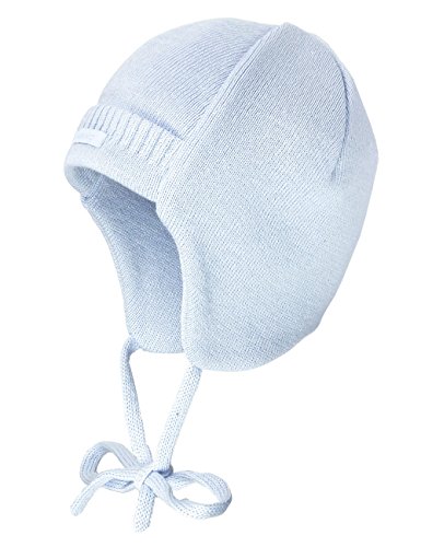 maximo Baby-Boys Chris Hat, Light Blue, 0-3 Months (Manufacturer Size:39)
