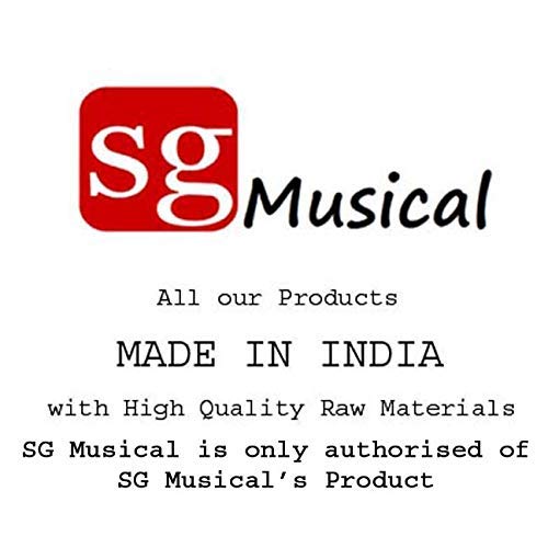 SG Musical Wooden 7-Stopper, 39-Sur, 3 Ballow Harmonium (Multicolour) - Image 3