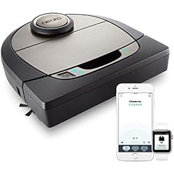 Neato Robotics D701 Connected - Compatible avec Alexa - Robot aspirateur avec station de charge, Wi-Fi & App