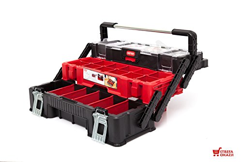 Keter Canti TRIO Organizer Werkzeugkoffer Kleinteilemagazin #17198033