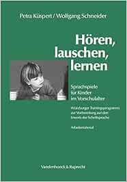 Hören, lauschen, lernen. Sprachspiele für Kinder im Vorschulalter