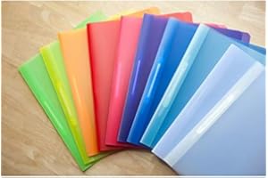 FLVG Sortiment Schnellhefter, 10 Stück in 10 verschiedenen Farben