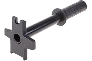 GEAKV MAGELIYA Fassöffner, 55 Gallonen Ölfassdeckelöffner 200L Kunststoff Ölfassdeckel Manueller Öffner Öltank Universal Öffnungsschlüssel Fassöffner