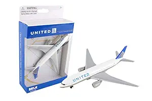 Daron United Airlines 777 airplane toy plane RT6266