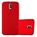 Price comparison product image Cadorabo Case works with Motorola MOTO G4 / MOTO G4 PLUS in METAL RED – Shockproof and Scratch Resistent Plastic Hard Cover – Ultra Slim Protective Shell Bumper Back Skin