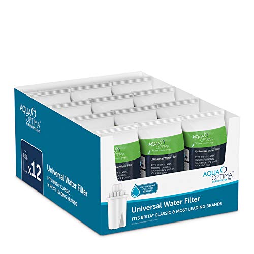 Aqua Optima RUF916 Universal Water Filter, 12 pack