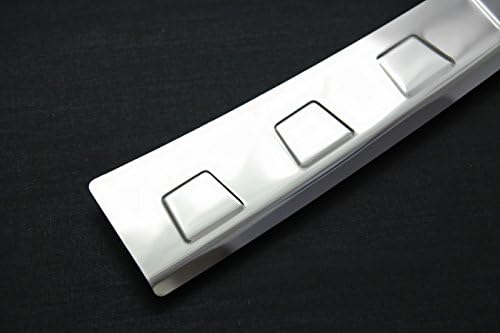 teileplus24 3239C Stainless Steel Rear 3D Bumper Guard