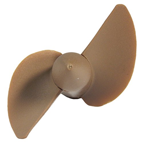 Preisvergleich Produktbild Arkai Bootspropeller 2-Blatt Rechtsdrehend Braun 35 mm Durchmesser