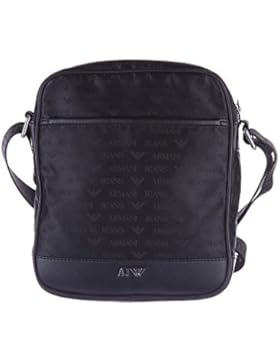 Armani Jeans Zip Stash Herren Umh228;ngebeutel Schwarz