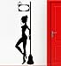 Produktbild Qthxqa Sexy Frau Wandaufkleber Escort Mädchen Rotes Licht Straße Cool Man Decor Abnehmbare Kunstwand Für Schlafzimmer Wohnzimmer Dekor 42 * 135 Cm