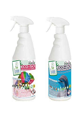 Limpieza Ecológica BioEflu (Multisuperficies 750 ml + Limpiador de Baños 750 ml.)