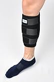 S4U EasyBreathe Neoprene Deluxe Extra Comfort Calf Support, One Size, Black