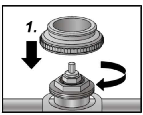 Stellantrieb 230V Alpha 5/Kamo KTS/Buderus mit Adapter VA10 für Dumser/Beulco/Purmo/Oventrop/Strawa/Viega/Bianchi/Watts uvm. - 4