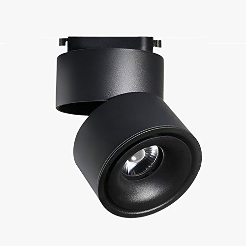 Preisvergleich Produktbild Deckenaufbauleuchte, OOFAY LIGHT® LED Aufbauleuchte Dreh-und SchwenkbarDeckenleuchte Strahler Deckenaufbaustrahler Inkl. 7W COB Leuchtmittel LED Deckenlamp LED Spots Wandleuchte (schwarz-schienensystem)