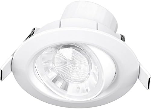 Enlite Spryte 8W Adjustable Integrated Dimmable LED IP20 Downlight Cool White 570lm A+