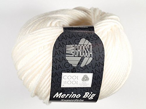 Lana Grossa Cool Wool Big 615 Weiß