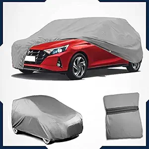 AUTOFIRM | Car Body Cover for New Hyundai i20 2020 / i20 2021 | Waterproof | Compatible with i20 Elite, Magna, Sportz, Asta & Active (Pink-Beige Color)