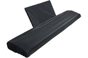 Parliky Cubierta Antipolvo Para Teclado De Piano Digital De 88 Teclas Funda EláStica Protectora De Piano ElectróNico Material Resistente Y FáCil De Colocar ProteccióN Contra Polvo Y Luz Solar