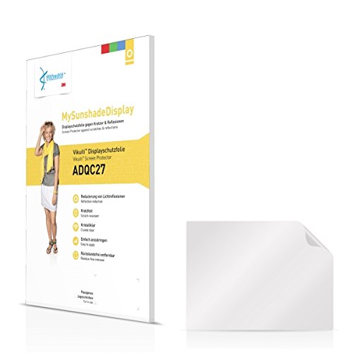 Preisvergleich Produktbild Vikuiti MySunshadeDisplay ADQC27 Displayschutz Schutzfolie für Märklin Central Station 60212 (kristallklar und reflexmindernd, hartbeschichtet)