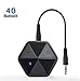 Produktbild Giveet Bluetooth V4.1 Audio-Empfänger mit Mikrofon für Freisprechfunktion und Musik, Mini-Wireless-Musik-Adapter mit Non-Stop-Streaming und Dual-Link-Anschluss für Heim / Auto-Stereo-Audio-System