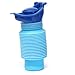Produktbild YuanCheng Camping im Freien Notfall Urinal, tragbare persönliche Mobile Toilette Mini Töpfchen Pee Flasche für Kinder oder Erwachsene Outdoor Camping Auto Reisen - blau (750 ML)