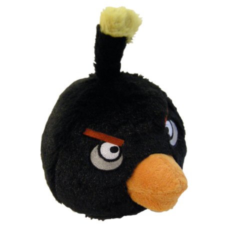 angry birds bomb plush