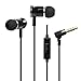 Produktbild Xshuai Hochwertige 1PC 1.2m Super Bass Stereo 3.5mm In-Ear Univer Kopfhörer Sport Headset mit Mic für iPhone 7/7 Plus-6s / 6s Plus Google Pixel, Samsung, Tabletten, Samsung, LG V20 Psp / iPod / MP3-Player (Schwarz / Blau / Gold / Rosenrot / Silber) (Schwarz)