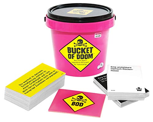 Preisvergleich Produktbild Bucket of Doom - Partyspiel - Kartenspiel / DEUTSCH / Trinkspiel