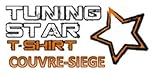 Walser 12645 Autositzbezug Tuning Star T-Shirt Design blau...