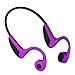 Produktbild MTTLS Bone Conduction Bluetooth 5.0 Kopfhörer HD Stereo Rauschunterdrückung Für iPhone Android Und Fahrer, Outdoor-Sport Und Hörgeschädigte Menschen Oder Ältere Menschen,Purple