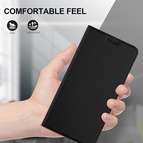 Samsung Galaxy S9 Plus HÃ¼lle, iBetter Samsung Galaxy S9 Plus Flip Bookstyle Kompletter HÃ¼llen Mit Magnetverschluss und Standfunktion Tasche Etui HÃ¼llen SchutzhÃ¼lle fÃ¼r Samsung Galaxy S9 Plus Smartphone (Schwarz)