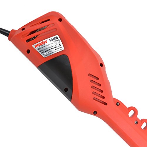 HECHT Elektro-Motorsense 1445 Rasen-Trimmer Freischneider (1400 Watt, inkl. Fadenspule, 3-Zahnmesser und Tragegurt) - 3
