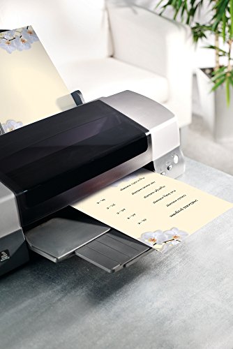 Sigel DP904 Motiv-Papier „White Orchid“, Briefpapier 90 g, DIN A4, 50 Blatt – weitere Motive - 4