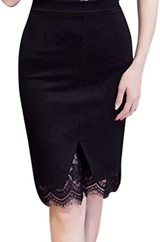 Women Blue Denim Jeans Solid Casual Hole Summer Button Short Mini Skirt (XL, A)