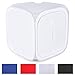 Price comparison product image Neewer 24x24 Inch Photo Studio Shooting Tent Light Cube Diffusion Soft Box Kit with 4 Colors Backdrops (Red Dark Blue Black White) for Photography