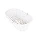 Isabella Alicia Undressed Wicker Moses Basket (White)