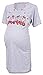 Happy Mama Women's Maternity Hospital Gown Nightie for Labour & Birth. 193p (Red, UK 10)