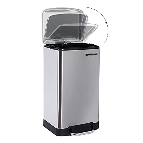 Songmics LTB01L cesto de basura - Cubo de basura