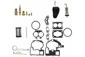 ghtmarrine Juego de reparación de carburadores 3302-804844002, kit de accesorios fueraborda para Mer-cury Mer-Cruiser 3.0 4.3 5.0