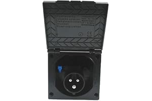 CEE Externt uttag, infällt uttag, IP44 husvagn, husbil, 220 V–240 V