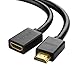 Price comparison product image UGREEN HDMI Extension Cable, 0.5m Male to Female Gold Plated Extension Lead for Roku, Xbox, PS4, Chromecast, Oculus Rift CV1 and More