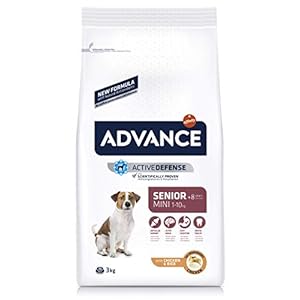 Advance Senior Mini – Pienso para Perros de Edad Avanzada de Razas pequeñas – 3 kg