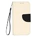 Produktbild Nancen Wallet Case Hülle für Wiko U Feel Lite,Flip Funktion Kartenfächer Magnet Etui Wiko U Feel Lite