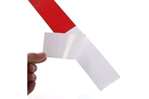 ‎MORECHIOCE 10 Stück Auto Reflektorband Selbstklebend,MoreChioce 30cm Reflektor Streifen Nacht Reflektor Streifen Tape Warnung Reflektorband Aufkleber Warnklebeband für Auto LKW Motorrad Fahrrad